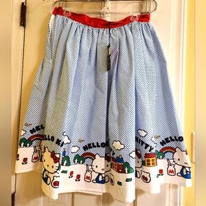 Hello Kitty size L NWT skirt